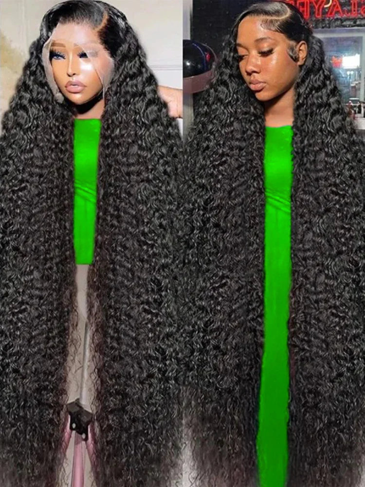 HD Deep Wave Curly Lace Front Human Hair Wig