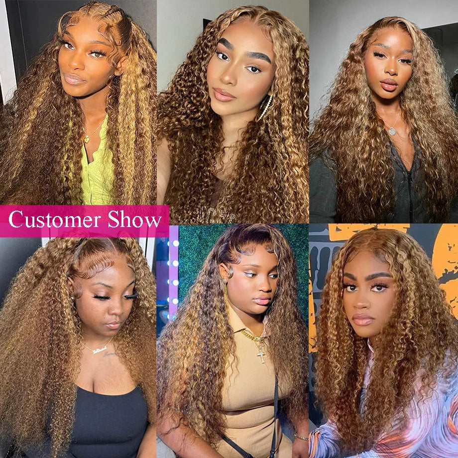 Highlight Wig Human Hair HD Lace Wig