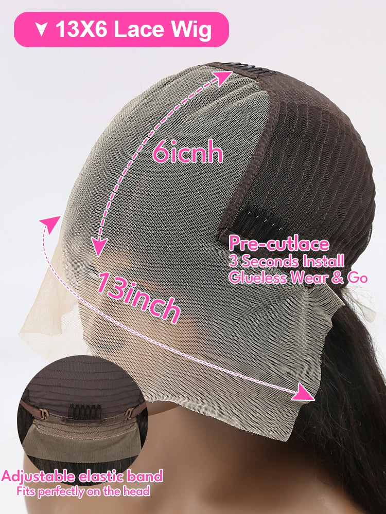 HD Deep Wave Curly Lace Front Human Hair Wig