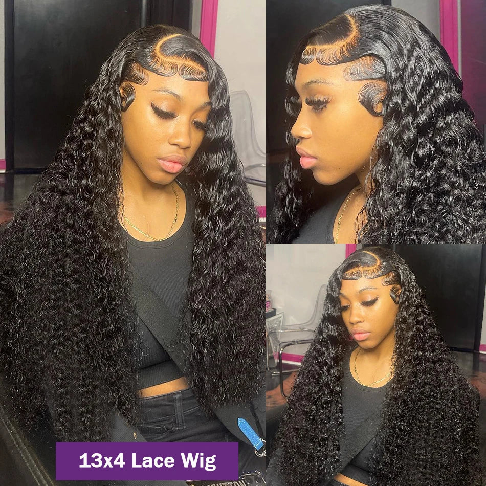 Remy Brazilian Curly Wigs