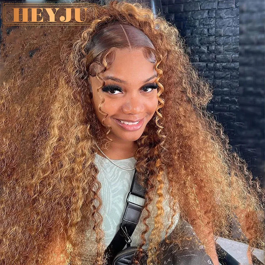 Highlight Wig Human Hair HD Lace Wig
