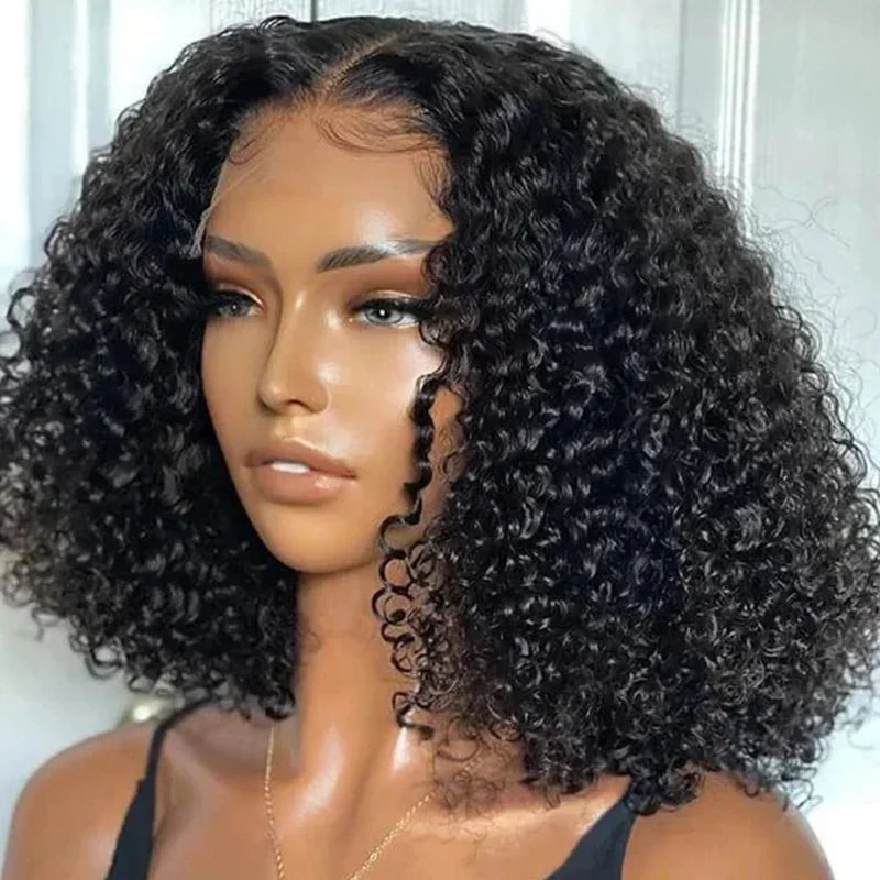 Kinky Curly Short Bob Wig
