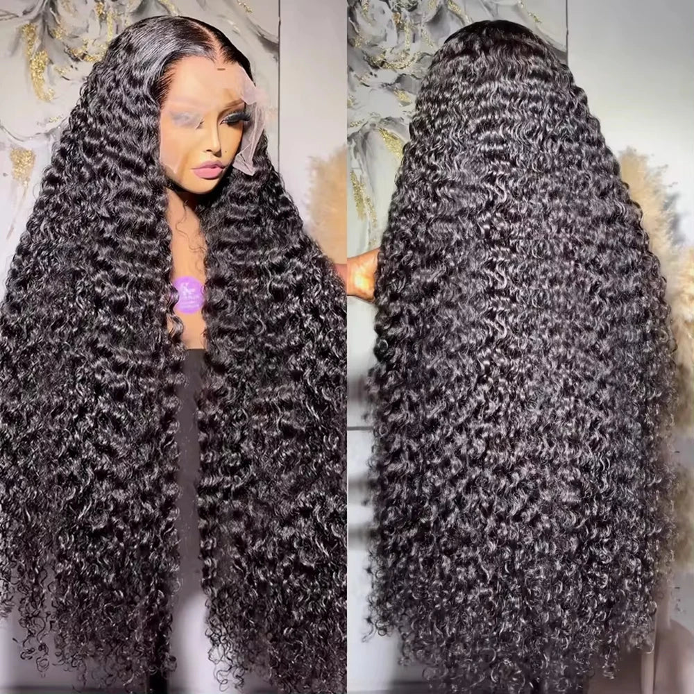 Human Hair Curly Wig