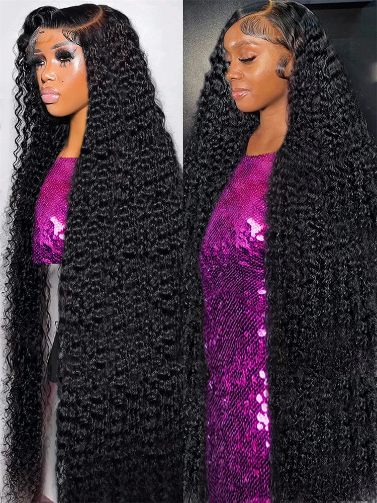 Deep Wave Lace Front Human Hair Wig