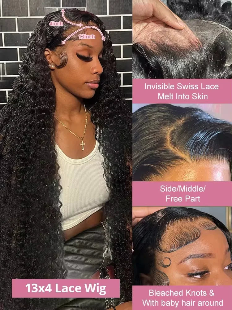 Remy Curly Lace Frontal Wig
